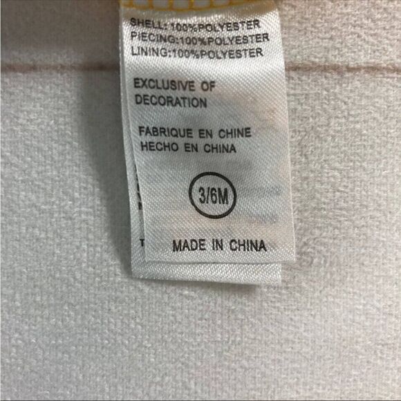 Nike Kids Yellow Cal Golden Bears #1 Long Sleeve Football Jersey Shirt Size 3/6M - Picture 3 of 9